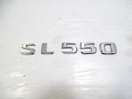 Mercedes R230 SL55 SL500 emblem set, on trunk lid SL550 - $366.69 MXN
