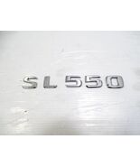 Mercedes R230 SL55 SL500 emblem set, on trunk lid SL550 - $366.69 MXN