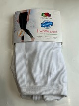 Fruit of the Loom Waffle Pant EverSoft Women&#39;s Size 3XL XXXL 22 White NEW - £4.70 GBP