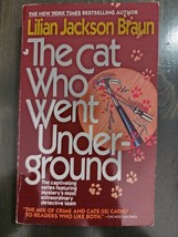The Cat Who Went Underground by Lilian Jackson Braun - £3.35 GBP