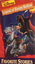 Disney&#39;s Favorite Stories Legend Of Sleepy Hollow(Vhs 1994)TESTED-RARE-SHIP24HRS - $15.89