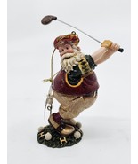 Vtg Ganz Santa Figurine Golf Golfing Santa Christmas Ornament - €14,40 EUR