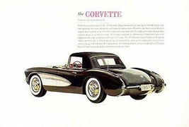 1957 Chevrolet Corvette - Promotional Advertising Poster - £26.37 GBP