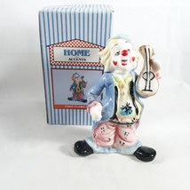 Home Accents Clown With Banjo Guitar String Instrument Figurine Ceramic - £9.49 GBP