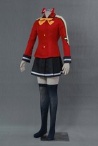 Hot! Anime FAIRY TAIL Wendy Marvell Uniform Cosplay Costume dress custom made - £42.57 GBP