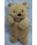 VINTAGE Russ TAN TEDDY BEAR 14&quot; Plush Stuffed Animal Toy 1980&#39;s - $455.03 MXN