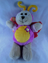 Starbucks Bearista Pink Yellow Butterfly Teddy Bears Plush 74th Edition ... - £8.17 GBP