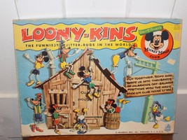 Vintage Walt Disney Loony-Kins Play Set by Hassenfeld Bros - $49.50