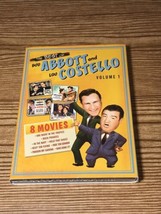 Bud Abbott &amp; Lou Costello: Vol. 1- 8 Film Collection (DVD,2012,4-Disc Set) NEW! - £6.38 GBP