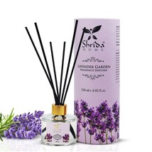 Shrida Home Lavender Garden Fragrance Diffuser 120 ml/4.05 fl oz - £22.63 GBP
