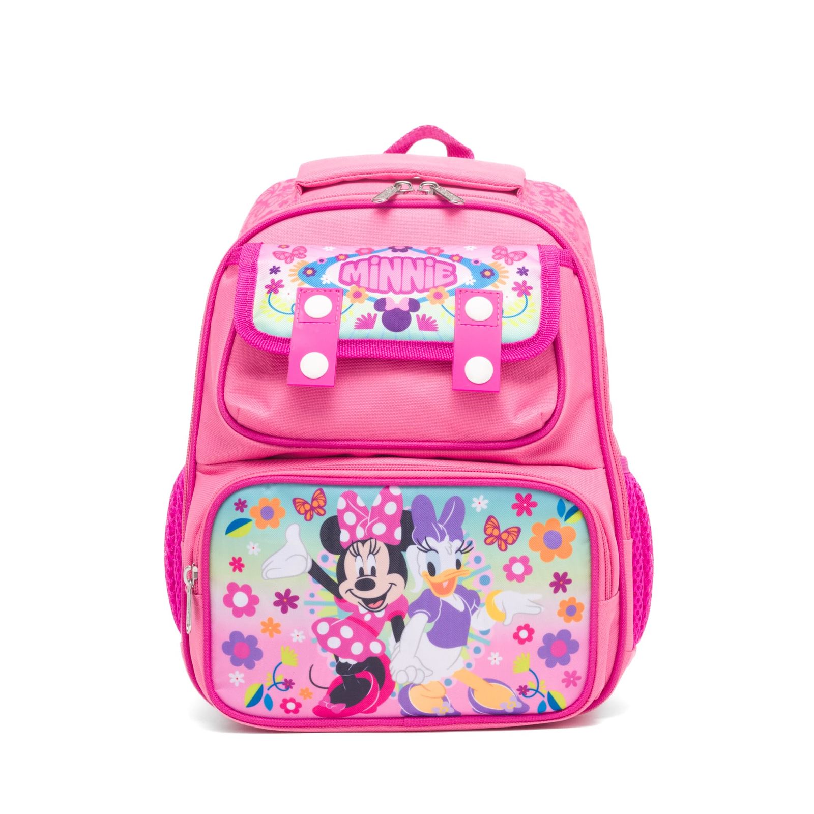 Ruz - Minnie Mouse 12 Inch Pre-School backpack with Padded Back and Adjustable S