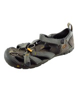 KEEN Youth Boys Shoes Size 4 M Gray Fabric Sandals - £19.46 GBP