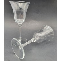 Mikasa FRENCH Crystal Wine Glasses 7 3/8&quot; Vintage - $37.76