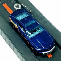 Hot Wheels Dark Blue Car Meet Security New Style Chevrolet Camaro Keycha... - $201.63 MXN
