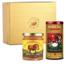 The Republic of Tea - Ginger Lemon Honey for Tea &amp; SuperGreen Digestion ... - £15.92 GBP