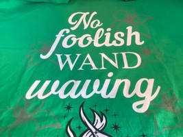 Harry Potter No Foolish Wand Waving Snape T-shirt Tee Unisex 2X Geek Gea... - £18.45 GBP