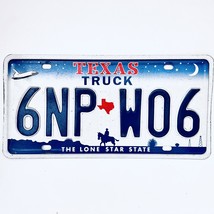  United States Texas Shuttle Truck License Plate 6NP W06 - £13.23 GBP