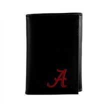 Alabama Crimson Tide 6608 Men&#39;s Tri Fold Leather Wallet by Sandol - £20.89 GBP