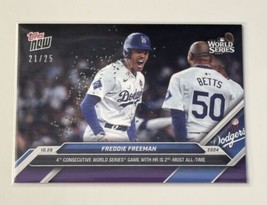 Authenticity Guarantee

21/25* 2 STARS! Freddie Freeman/Betts World Series HR... - £276.89 GBP