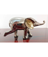 Ceramic Elephant Statue Figurine. Looks like metallic. - $40.59 CAD
