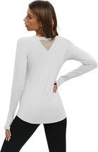 Women&#39;S Yoga Athletic Tops And Long Sleeve Workout Shirts From Mippo. - £35.38 GBP