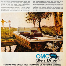 1972 Evinrude OMC Stern Drive Advertisement Boating Fishing Vintage DWW10F - $19.99