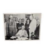 Franklin Delano Roosevelt 1935 Social Security Act Signing Publicity Photo - €9,33 EUR