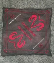 Grab Life By The Horns Dodge Ram Bandana Handkerchief Made In USA 100% Cotton - $3.82