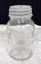 Antique Atlas Strong Shoulder Penny Bank Giveaway Miniature 3 5/8 Inch Z... - $341.48 MXN