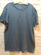 Max Weldon heather blue men's t shirt XL small flaw READ - $10.29