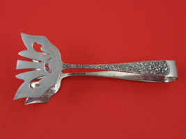 Rose by Stieff Sterling Silver Sandwich Tong 7&quot; Serving Heirloom Silverware - £381.78 GBP