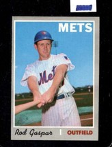 1970 TOPPS #371 ROD GASPAR EXMT (RC) METS *X78023 - $2.70