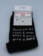 Unisex Crew Socks These Are The Socks I Wear Women 4-10 Men 6-12 - $6.79