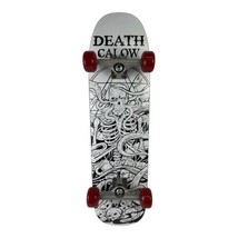 Death  Skateboards Calow Gate skulls Shaped POOL Shape 8.9&quot; x 32.5&quot; complete - £71.92 GBP