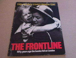 1990 UK Sunday Times Magazine WWII Bombs fell on London 50 years Ago; Bertolucci - £9.01 GBP