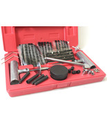 50Pc Road Side Punctured Auto Tire Patch  Repair Tool Kit W/ Case Plug P... - $38.45 CAD