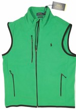 NEW Polo Ralph Lauren Performance Fleece Vest! Small  Green or Royal Blue - $54.99