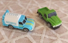 Sonix City  Micro Vehicles Gas Truck and Green Pickup Truck Replacements - £11.60 GBP