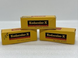 Lot Of 3 Vintage CX629 KODAK Kodacolor-X Unopened Film For Color Prints - $27.83