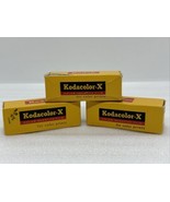 Lot Of 3 Vintage CX629 KODAK Kodacolor-X Unopened Film For Color Prints - £21.88 GBP