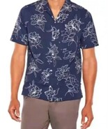 Gap Men&#39;s Short Sleeve Seersucker Vacay Shirt Size Small Blue Floral Vac... - €15,30 EUR