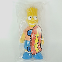✅ Vintage Burger King Bart Simpson Plush Doll Toy 1990 Sealed IN BAG - $15.83