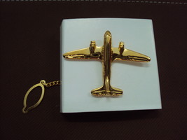 NECK TIE PIN  MILITARY AIRPLANE FROM ROYAL THAI AIR FORCE MUSEUM - $14.35