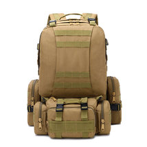 50L Backpack,Men&#39;s Military Backpack,4 in 1Molle Sport Bag,Outdoor Hiking Climbi - £69.08 GBP