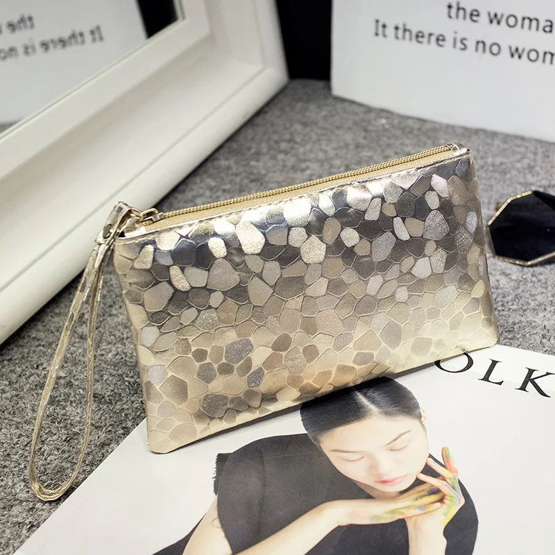 Evening Party Glitter  Bag Sequins Detachable Strap Fashion Women Clutch Bag Spa - £31.69 GBP