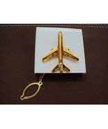 NECK TIE PIN  MILITARY AIRPLANE FROM ROYAL THAI AIR FORCE MUSEUM - $14.35