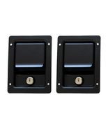 Federal Military Part- Set of 2 Locking Door Handle, Black, Compatible w... - $134.47 CAD