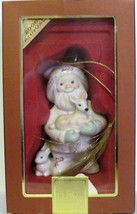 NIB Lenox 2008 Annual Santa&#39;s Woodland Friends Christmas Ornament porcelain - £29.81 GBP