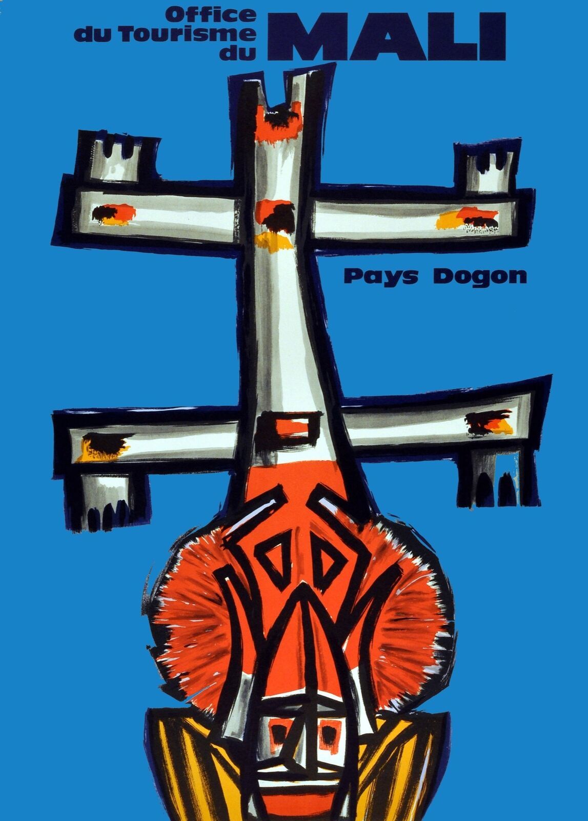 5287.Office du tourisme du mali.pays logon.mask.POSTER.Decoration.Graphic Art