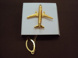 NECK TIE PIN MILITARY AIRPLANE FROM ROYAL THAI AIR FORCE MUSEUM - $14.35